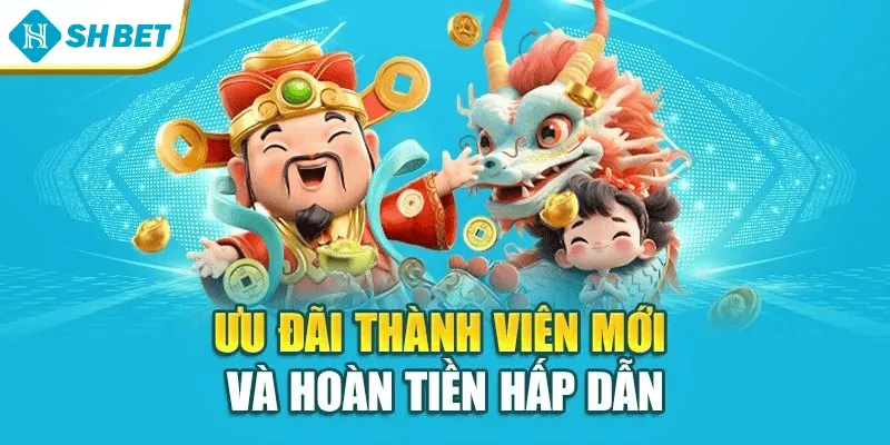 Ưu đãi thành viên mới và hoàn tiền hấp dẫn